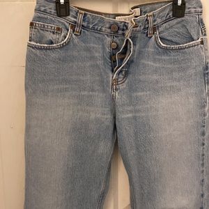 Express button fly women’s jeans size 9/10 short